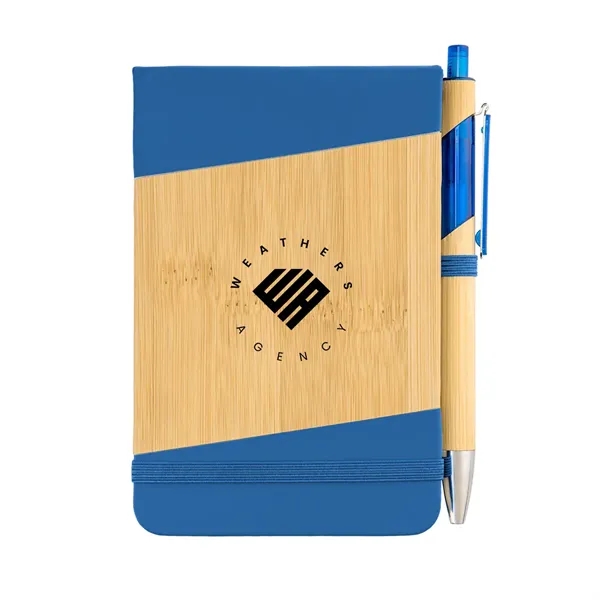 Bamboo Look Jotter & Pen - Bamboo Look Jotter & Pen - Image 24 of 28