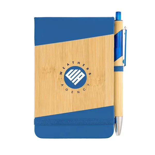 Bamboo Look Jotter & Pen - Bamboo Look Jotter & Pen - Image 25 of 28