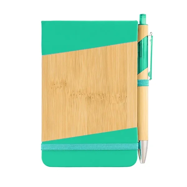 Bamboo Look Jotter & Pen - Bamboo Look Jotter & Pen - Image 26 of 28