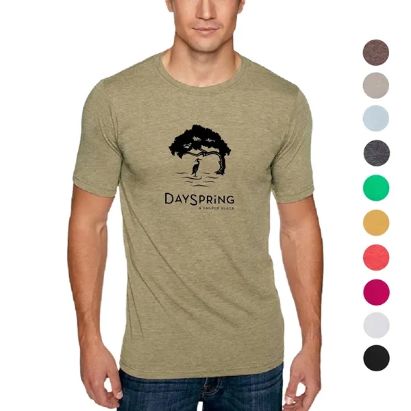 Next Level 3.7 OZ. 65/ 35 Polyester/ Cotton Men's T-Shirt - Next Level 3.7 OZ. 65/ 35 Polyester/ Cotton Men's T-Shirt - Image 0 of 15