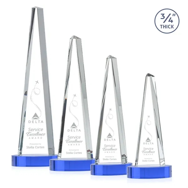 Majestic Tower Award on Alberton Base - Sky Blue