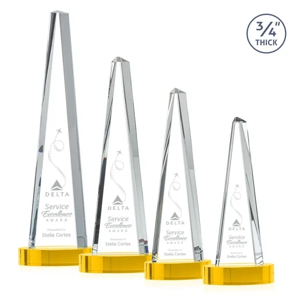 Majestic Tower Award on Alberton Base - Gold