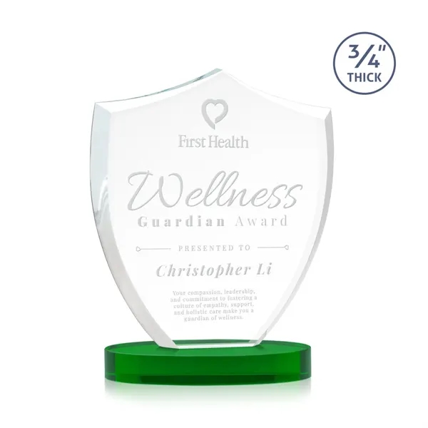 Scudo Shield on Alberton Base - Green - Scudo Shield on Alberton Base - Green - Image 3 of 6