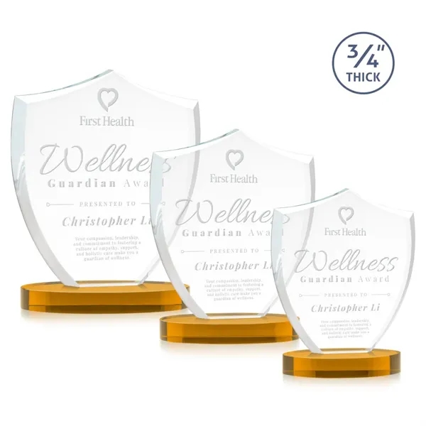 Scudo Shield on Alberton Base - Amber - Scudo Shield on Alberton Base - Amber - Image 0 of 6