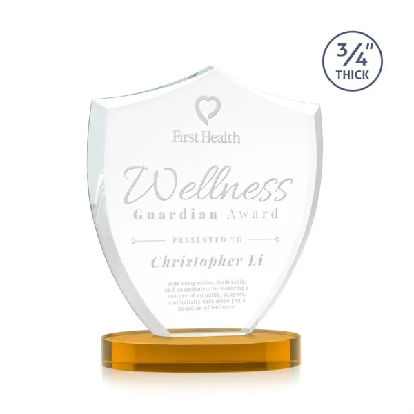 Scudo Shield on Alberton Base - Amber - Scudo Shield on Alberton Base - Amber - Image 3 of 6