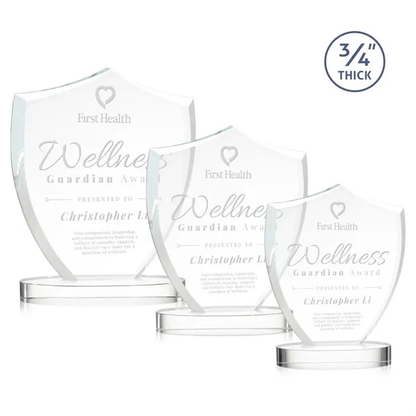 Scudo Shield on Alberton Base - Clear - Scudo Shield on Alberton Base - Clear - Image 0 of 6