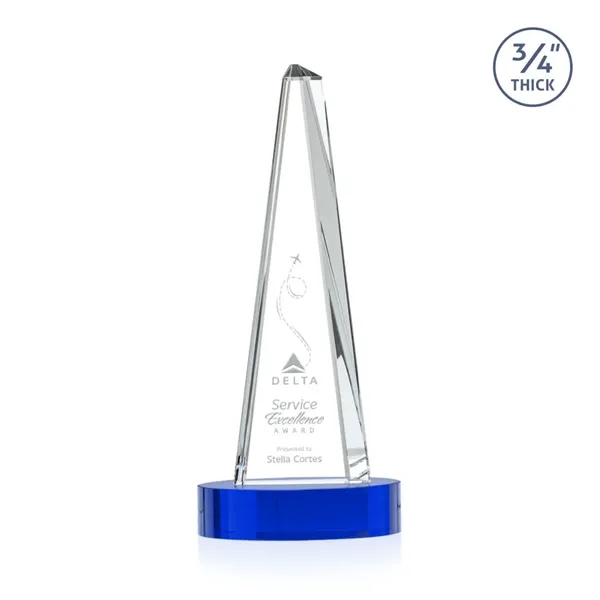 Majestic Tower Award on Alberton Base - Blue
