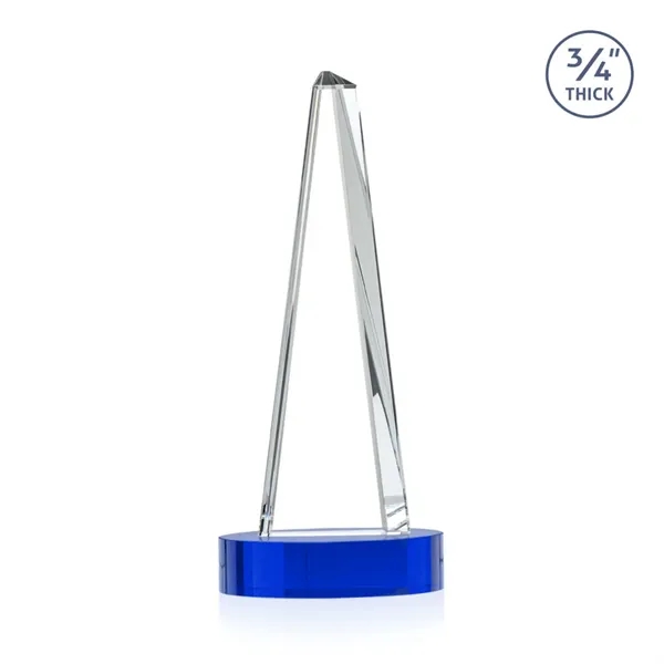 Majestic Tower Award on Alberton Base - Blue