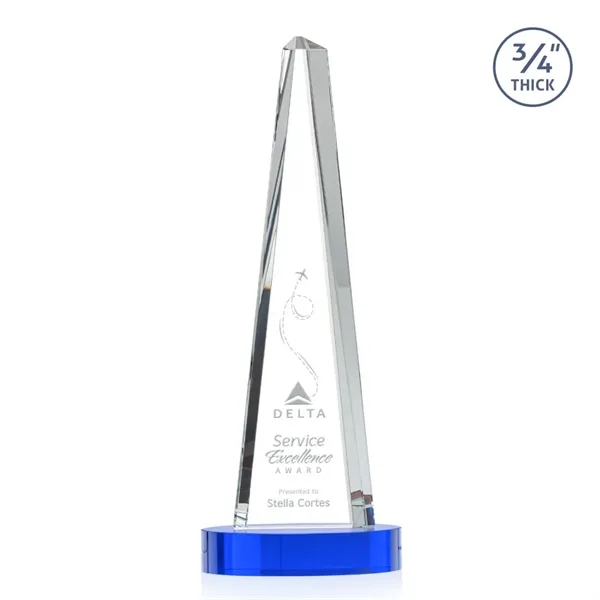 Majestic Tower Award on Alberton Base - Blue