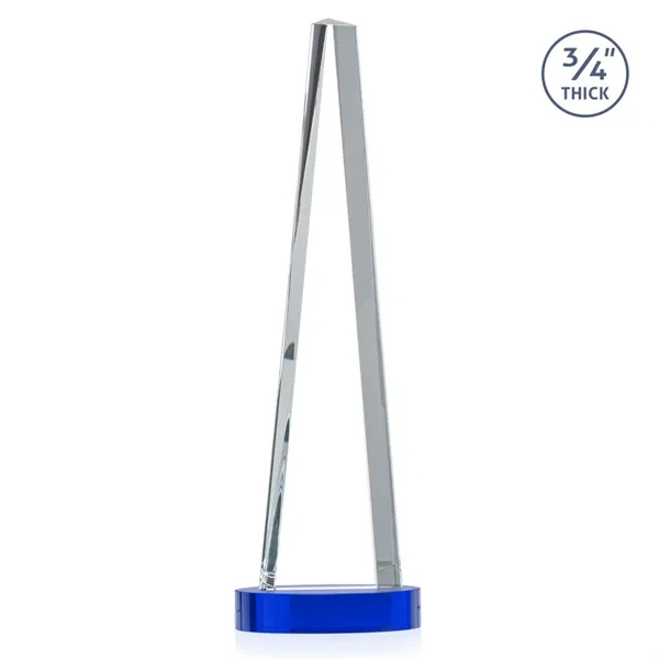 Majestic Tower Award on Alberton Base - Blue