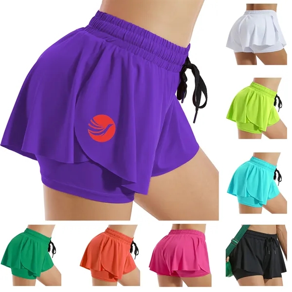 Flowy Running Shorts - Flowy Running Shorts - Image 0 of 1