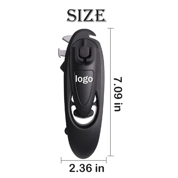 Multifunctional Can Opener Eight in one Hand Cranked - Multifunctional Can Opener Eight in one Hand Cranked - Image 1 of 4