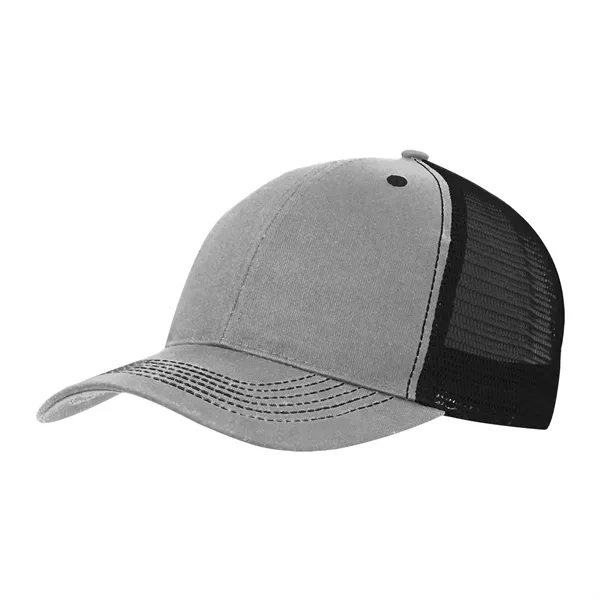 Color Accent Mesh Snapback Cap - Color Accent Mesh Snapback Cap - Image 16 of 19
