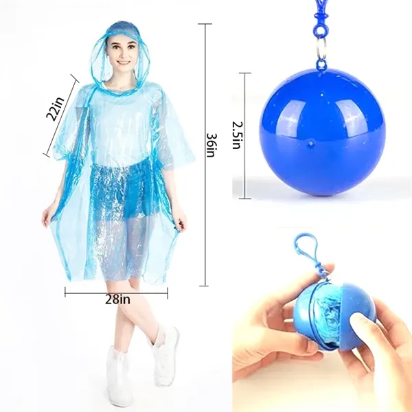 Portable Spherical Raincoat - Portable Spherical Raincoat - Image 1 of 2