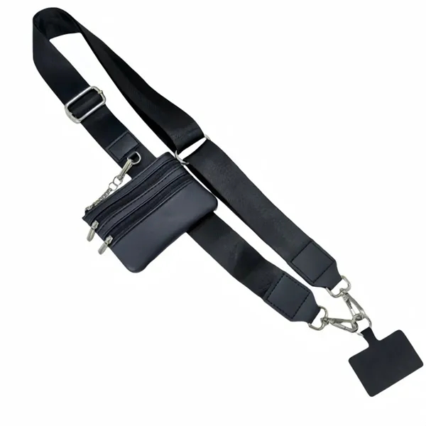 Phone Lanyard Adjustable Wallet Crossbody - Phone Lanyard Adjustable Wallet Crossbody - Image 3 of 7