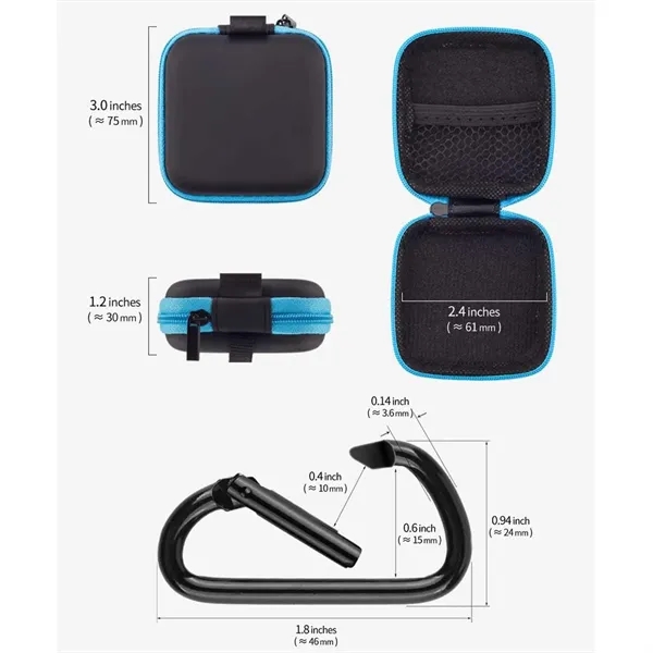 Headset Travel Bag Carrying Headphones Case - Headset Travel Bag Carrying Headphones Case - Image 1 of 1