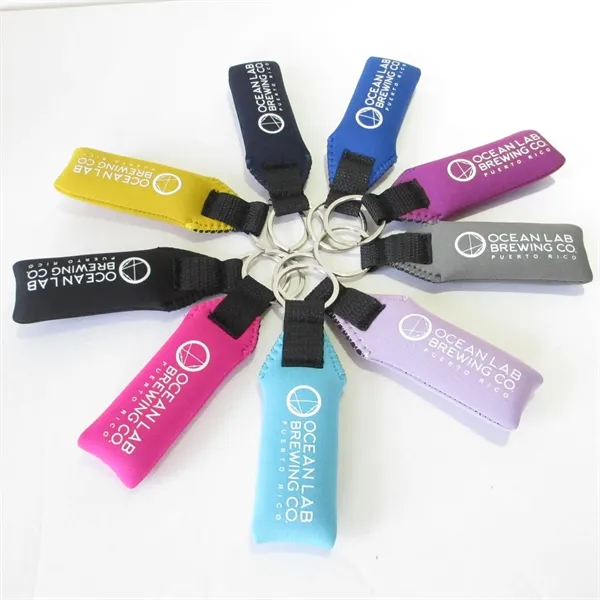 Custom Floating Neoprene Keychain * Water-Resistant & Buoyan - Custom Floating Neoprene Keychain * Water-Resistant & Buoyan - Image 0 of 3
