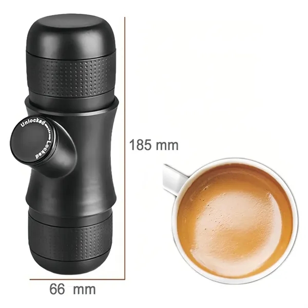 Portable Coffee Maker Press Mini Espresso Machine Travel - Portable Coffee Maker Press Mini Espresso Machine Travel - Image 1 of 3