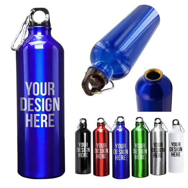 20 oz.Custom Logo Aluminum Sport Water Bottle - 20 oz.Custom Logo Aluminum Sport Water Bottle - Image 0 of 4