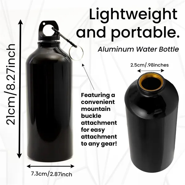 20 oz.Custom Logo Aluminum Sport Water Bottle - 20 oz.Custom Logo Aluminum Sport Water Bottle - Image 1 of 4