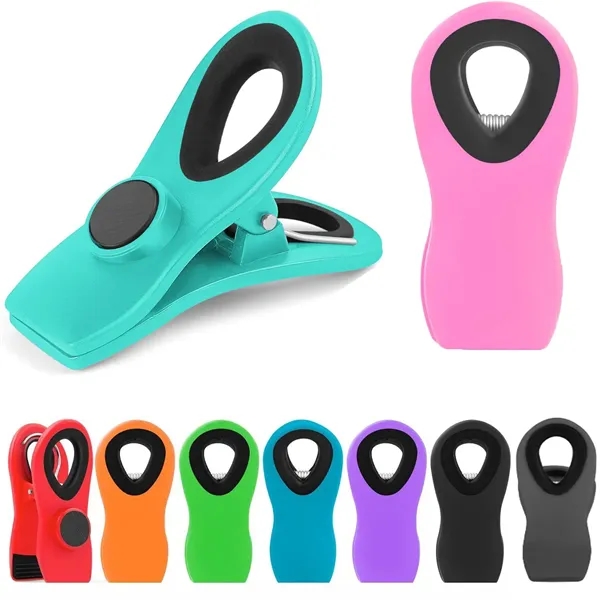 Magnetic Snack Sealing Chip Clip - Magnetic Snack Sealing Chip Clip - Image 0 of 4