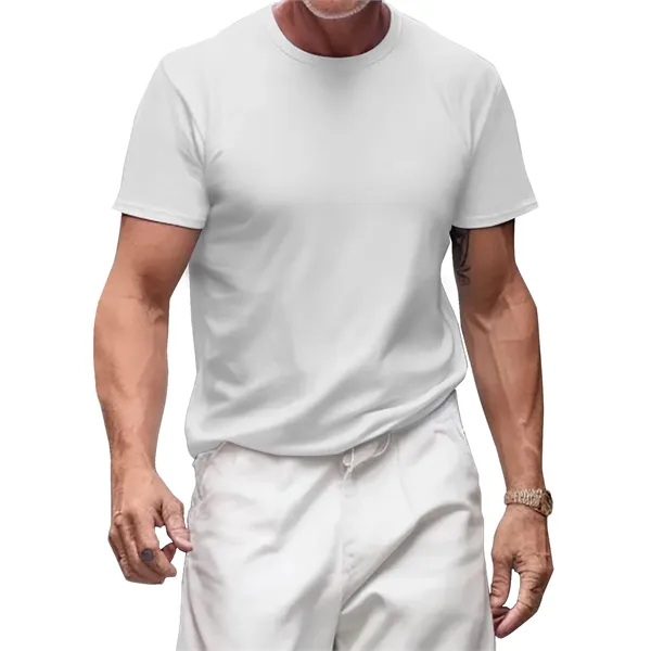 Unisex  Heavyweight Custom T-Shirt - 100% Cotton - DTF Print - Unisex  Heavyweight Custom T-Shirt - 100% Cotton - DTF Print - Image 1 of 15