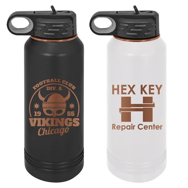 Polar Camel 32oz ION-Plated Rose Gold Water Bottle - Polar Camel 32oz ION-Plated Rose Gold Water Bottle - Image 0 of 5