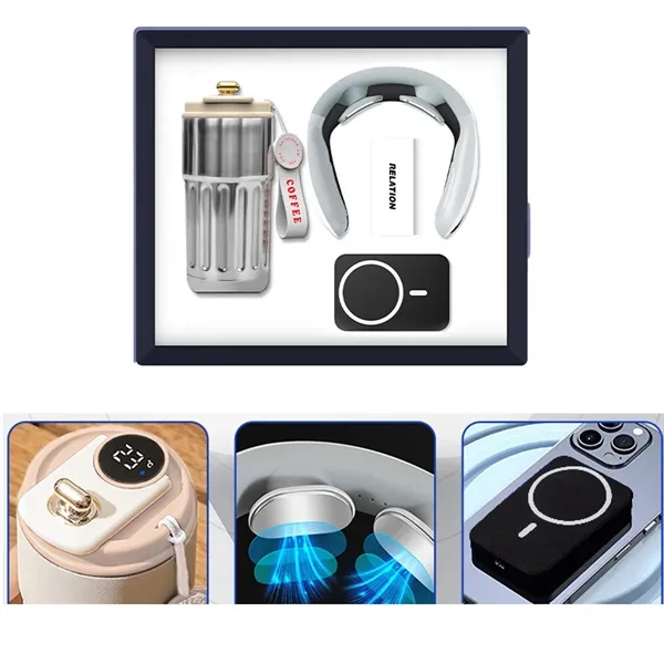 Executive Gift Vacuum Neck Massager Power Bank Set - Executive Gift Vacuum Neck Massager Power Bank Set - Image 3 of 7