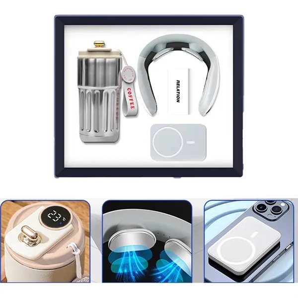 Executive Gift Vacuum Neck Massager Power Bank Set - Executive Gift Vacuum Neck Massager Power Bank Set - Image 7 of 7