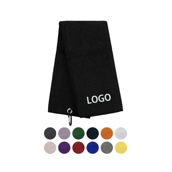 Microfiber Waffle Sports Towel - Microfiber Waffle Sports Towel - Image 0 of 1