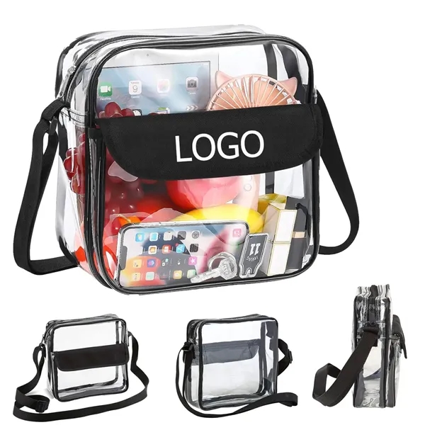 Clear Stadium Approved Crossbody Shoulder bag - Clear Stadium Approved Crossbody Shoulder bag - Image 0 of 2