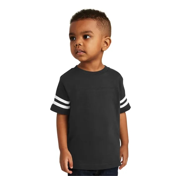 Rabbit Skins Toddler Football Fine Jersey Tee. - Rabbit Skins Toddler Football Fine Jersey Tee. - Image 0 of 20