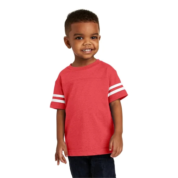 Rabbit Skins Toddler Football Fine Jersey Tee. - Rabbit Skins Toddler Football Fine Jersey Tee. - Image 6 of 20