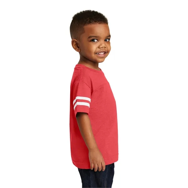Rabbit Skins Toddler Football Fine Jersey Tee. - Rabbit Skins Toddler Football Fine Jersey Tee. - Image 8 of 20