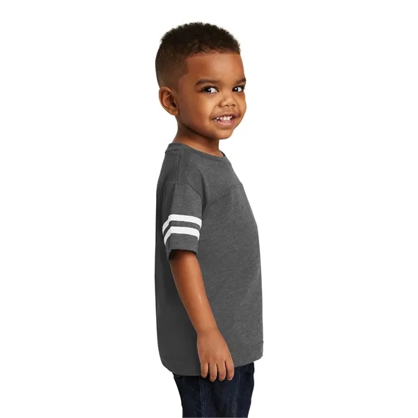 Rabbit Skins Toddler Football Fine Jersey Tee. - Rabbit Skins Toddler Football Fine Jersey Tee. - Image 18 of 20