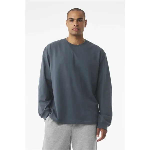 BELLA+CANVAS Unisex 7.5-Ounce Heavyweight Long Sleeve Tee - BELLA+CANVAS Unisex 7.5-Ounce Heavyweight Long Sleeve Tee - Image 4 of 19