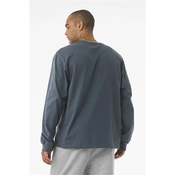 BELLA+CANVAS Unisex 7.5-Ounce Heavyweight Long Sleeve Tee - BELLA+CANVAS Unisex 7.5-Ounce Heavyweight Long Sleeve Tee - Image 5 of 19
