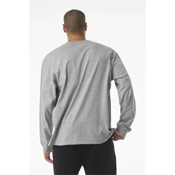 BELLA+CANVAS Unisex 7.5-Ounce Heavyweight Long Sleeve Tee - BELLA+CANVAS Unisex 7.5-Ounce Heavyweight Long Sleeve Tee - Image 9 of 19