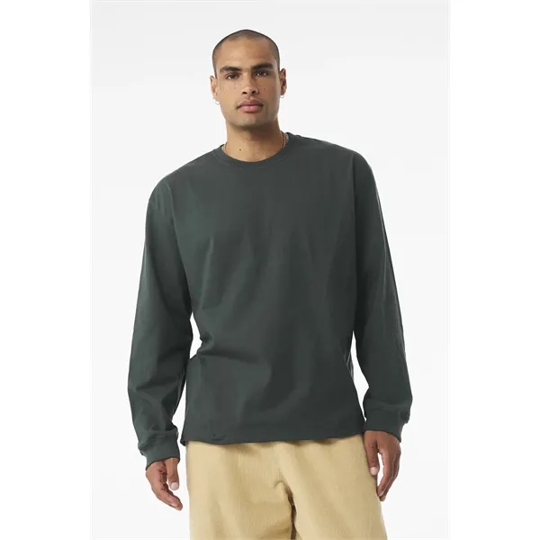 BELLA+CANVAS Unisex 7.5-Ounce Heavyweight Long Sleeve Tee - BELLA+CANVAS Unisex 7.5-Ounce Heavyweight Long Sleeve Tee - Image 10 of 19