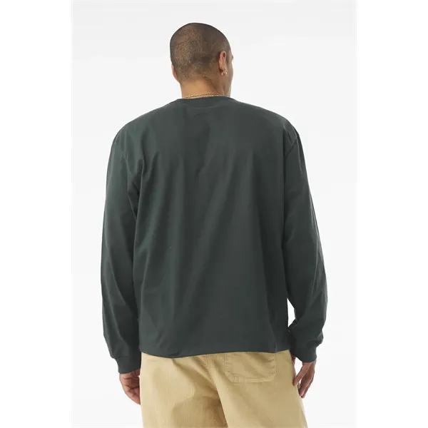 BELLA+CANVAS Unisex 7.5-Ounce Heavyweight Long Sleeve Tee - BELLA+CANVAS Unisex 7.5-Ounce Heavyweight Long Sleeve Tee - Image 11 of 19