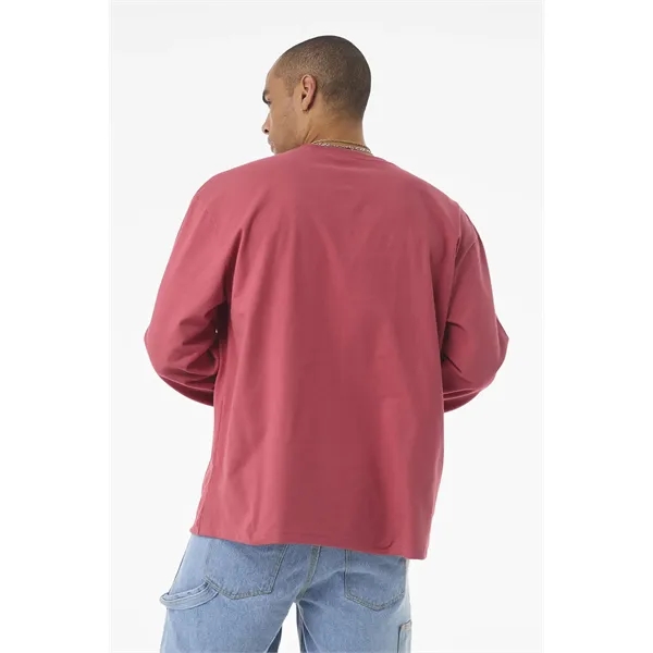BELLA+CANVAS Unisex 7.5-Ounce Heavyweight Long Sleeve Tee - BELLA+CANVAS Unisex 7.5-Ounce Heavyweight Long Sleeve Tee - Image 15 of 19