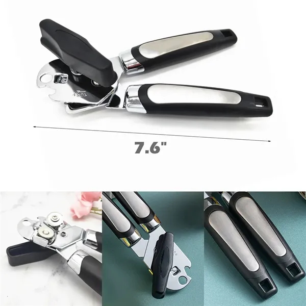 Stainless Steel 3 in 1 Multifunctional Can Opener - Stainless Steel 3 in 1 Multifunctional Can Opener - Image 1 of 1