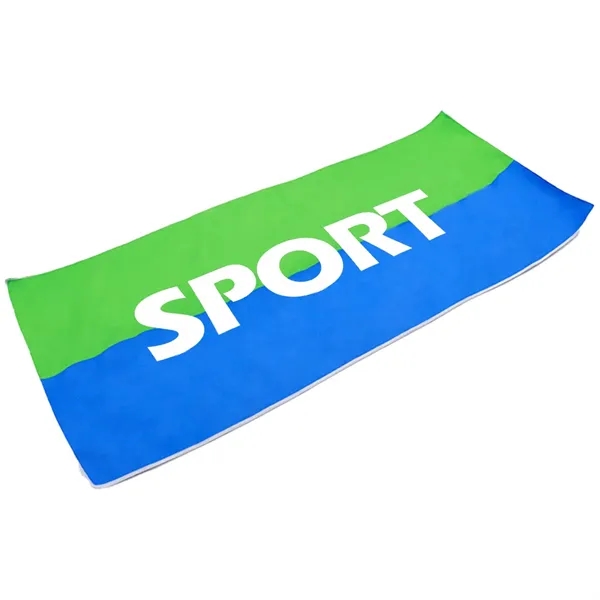 Microfiber Marathon Sports Towel - Microfiber Marathon Sports Towel - Image 0 of 2