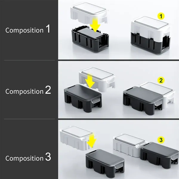 ABS Removable Sealed Pill Storage Box 14-Compartments Set - ABS Removable Sealed Pill Storage Box 14-Compartments Set - Image 2 of 2
