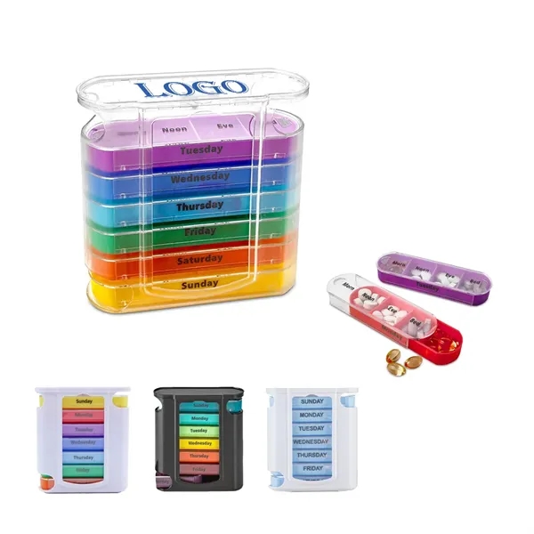 PP Drawer Design Weekly Pill Organizer - PP Drawer Design Weekly Pill Organizer - Image 0 of 2