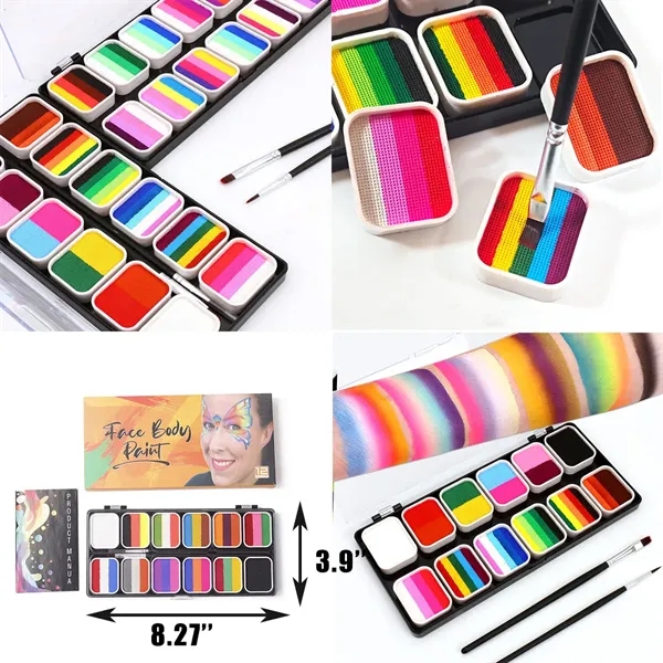 Versatile Multicolor Festival Face Paint for All Occasions - Versatile Multicolor Festival Face Paint for All Occasions - Image 1 of 1