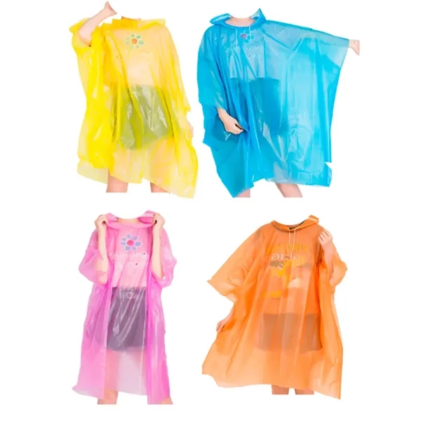 Individually Wrapped Disposable Raincoats - Individually Wrapped Disposable Raincoats - Image 0 of 1