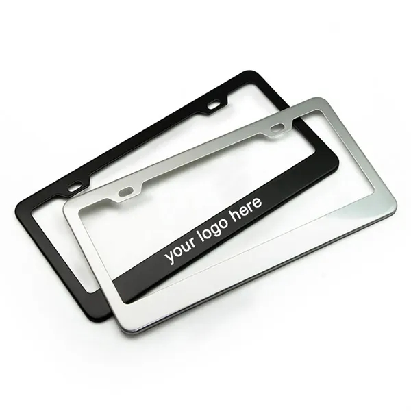 Stainless Steel License Plate Frame - Stainless Steel License Plate Frame - Image 0 of 1
