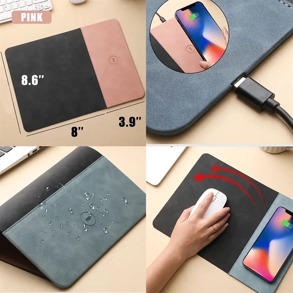 15W Fast Wireless Charging Mouse Pad - 15W Fast Wireless Charging Mouse Pad - Image 1 of 1