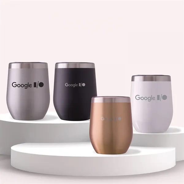 SMALL TALK METALLIC   300 ML / 10 OZ STAINLESS STEEL STEMLES - SMALL TALK METALLIC   300 ML / 10 OZ STAINLESS STEEL STEMLES - Image 0 of 15